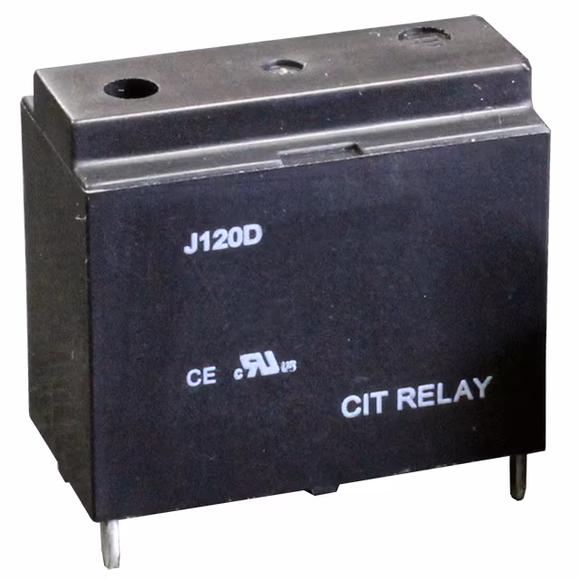 J120D1AS5VDCP CIT Relay and Switch  Power Relays Over 2 Amps